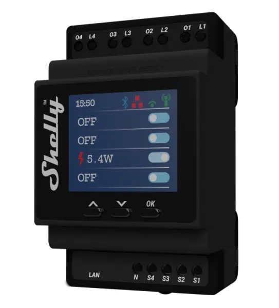 Shelly Pro 4PM 